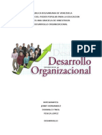 desarrollo organizacional