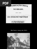 São Paulo, Março de 1910...