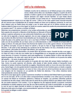 El Futbol Infantil y La Violencia