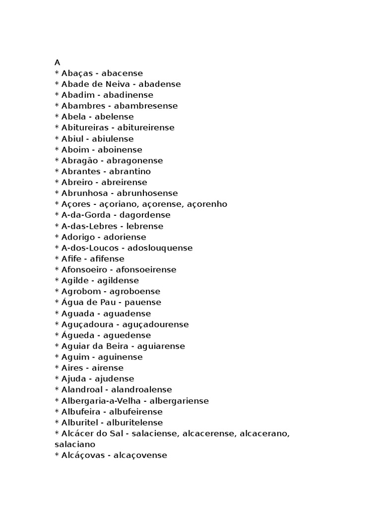 Como Se Chamam Os Habitantes De Santarém
