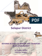 Sand Excavation & Transport in Solapur
