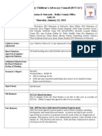 January 2015 DCCAC Minutes