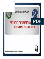 TF Tema 2. Estudio Geometrico de Las Hras. de Corte