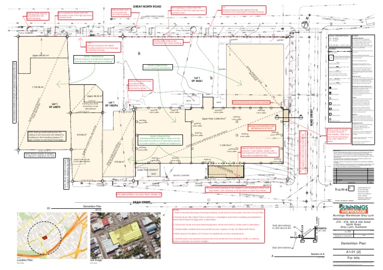 Bunnings Site Demolition Plan Demolition Deep 