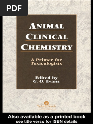 Animal Clinical Chemistry  PDF  Toxicology  Alanine Transaminase