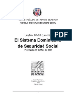 Ley No. 87-01 El Sistema Dominicano de Seguridad Social