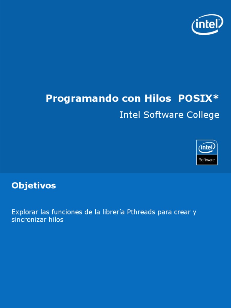 Hilos POSIXHilos POSIX