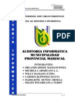 Auditoria Informatica-Municipalidad Mariscal