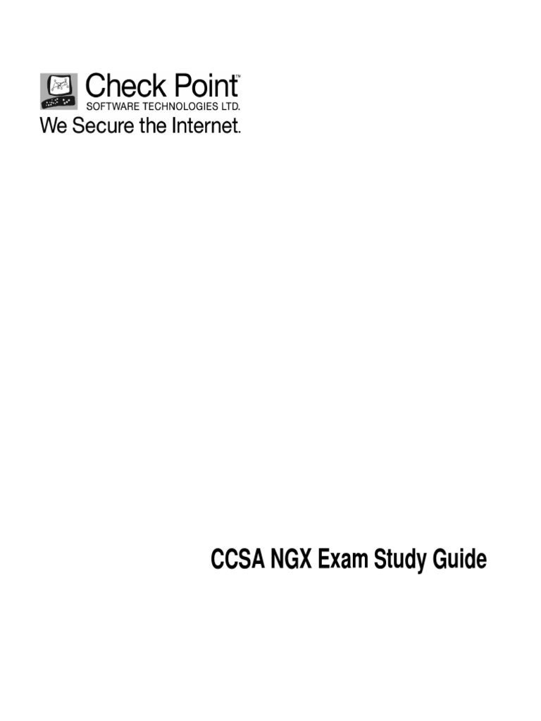 CCSA NGX Exam Study Guide | PDF | Virtual Private Network | Ip Address