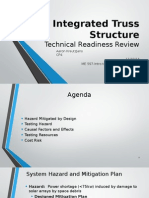 Integrated Truss Structure Technical Readiness Review