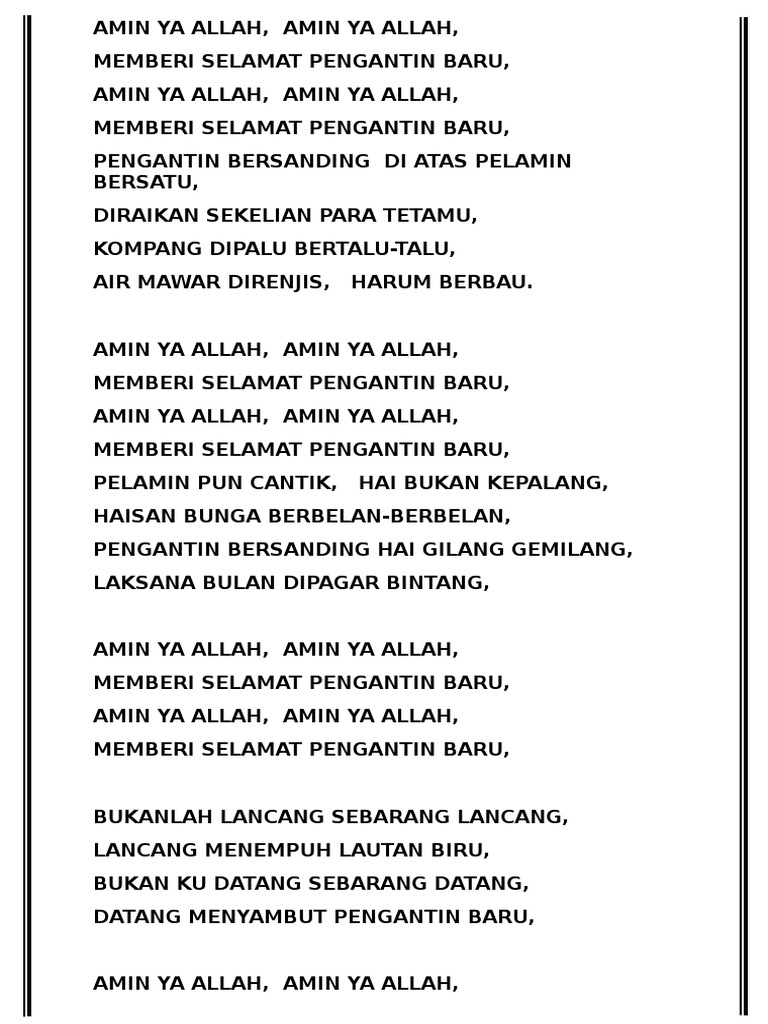 Lirik Lagu Kompang Dipalu Beinyu Com