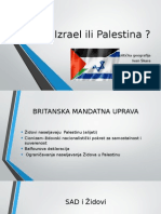 Izrael Ili Palestina