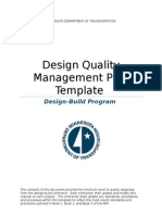 Design Quality Management Plan Template