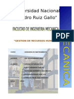 Gestion de Recursos Humanos