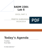BADM 2301 Spring 2014 Lab 5