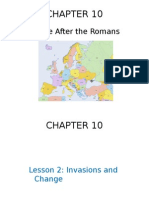 Chapter 10 - Europe After The Romans - Lesson 2