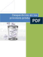 Desperdicios en Los Procesos Productivos