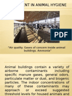 Assignment in Animal Hygiene: "Air Quality. Gases of Concern Inside Animal Buildings. Ammonia"