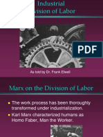 Karl Marx - Division of Labor and Alienation