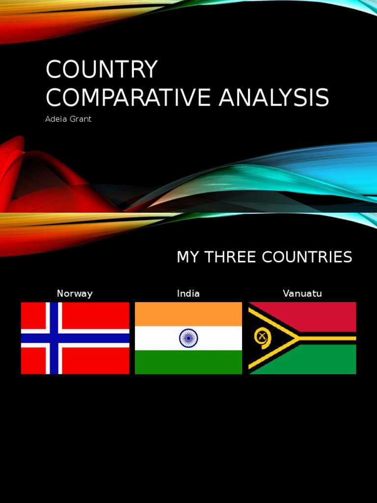 Comparative Study: Norway, India, Vanuatu | PDF | Travel | Foreign ...