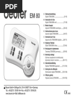 Beurer EM 80 | PDF | Tecnologia e Engenharia