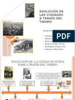 Evolución de Las Ciudades A Través Del Tiempo