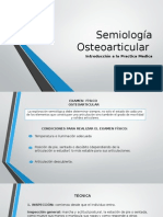 Semiología Osteoarticular