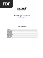 DataWedge User Guide PDF