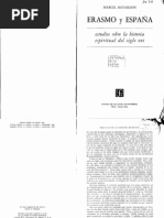 Erasmo y Espana Por M Bataillon | PDF