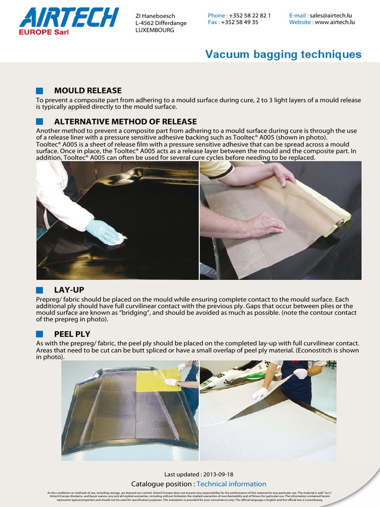 Vacuum Bagging Techniques Composite Material Implied Warranty
