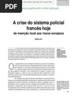 A Crise Do Sistema Policial Frances Hoje-etc.