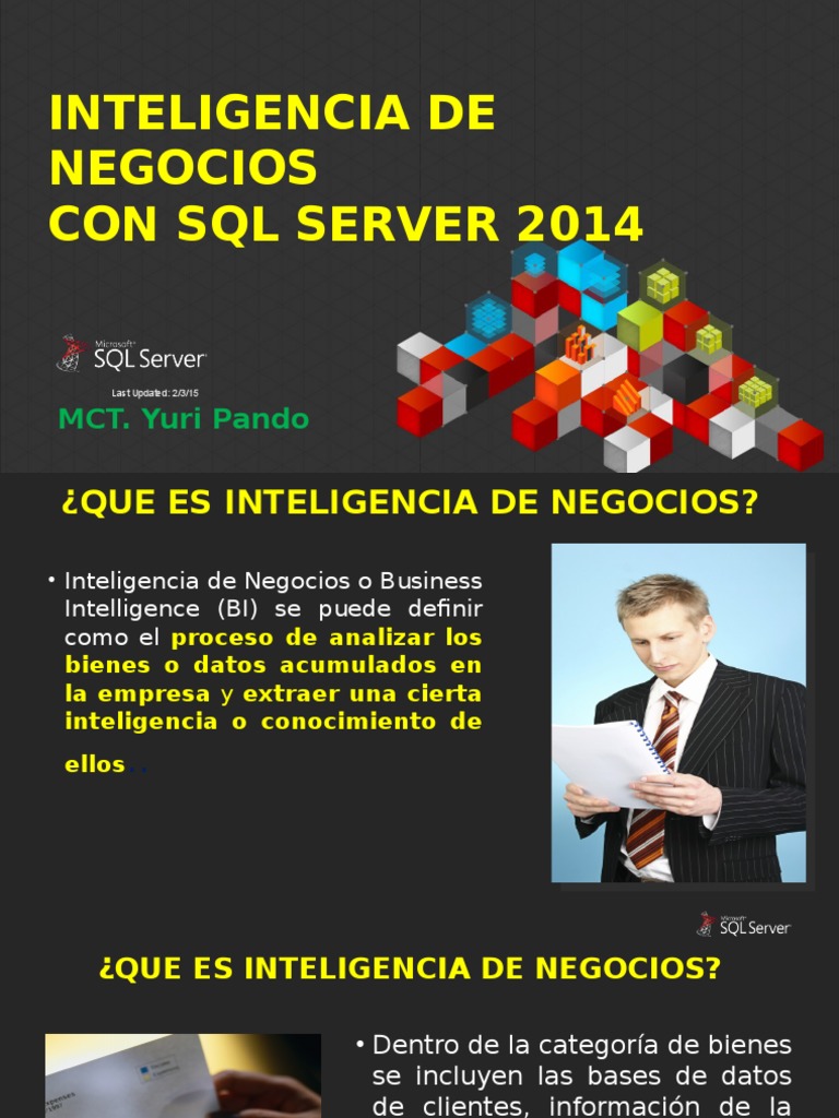 Inteligencia De Negocio Con Sql Server Y Power Bi – WEPAHC