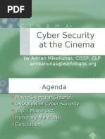 Cyber Security at The Cinema