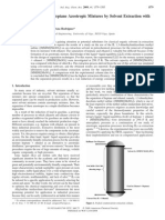 Separation of Ethanol-Heptane Azeotropic Mixtures by Solvent Extraction With An IL