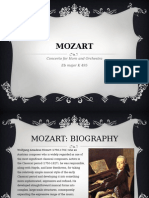 Mozart Horn Concerto Powepoint