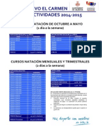 Poliesportiu El Carmen ACT 2014 15 PDF