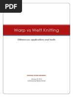 Warp and Weft Knitting