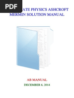 Download Solid State Physics Ashcroft Mermin Solution Manual by nrdnandan SN254557944 doc pdf