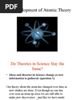 The Development of Atomic Theory 