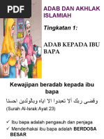 ADAB DENGAN IBUBAPA