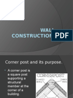 Wall Construction - Skilled Trades