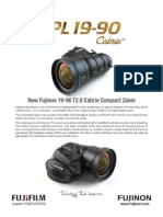 Fujinon PL19-90 Spec Sheet HiRes