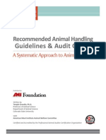 Animal Handling Guidelines July 2013 Rev.1