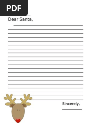 Dear Santa Paper