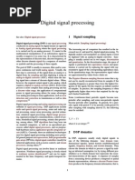 Digital Signal Processing 