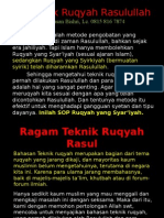 10 Teknik Ruqy 10 Teknik Ruqyah Rasulullahah Rasulullah