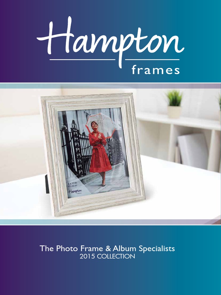 Hampton Frames 2015 Catalogue Scrapbooking Extrusion