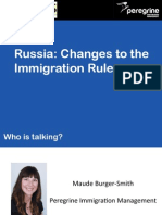 Russia: Changes To The Immigration Rules