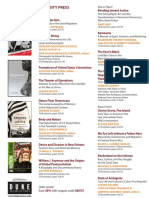 Duke University Press Program Ad For The Organization of American Historians Conference 2015