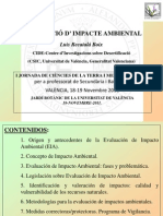 Evaluación de Impacto Ambiental